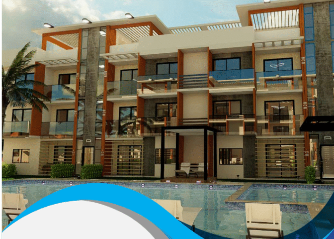 Apartamentos listos para estrenar a pocos minutos del Downtown Punta Cana de 2 y de 3 habitaciones