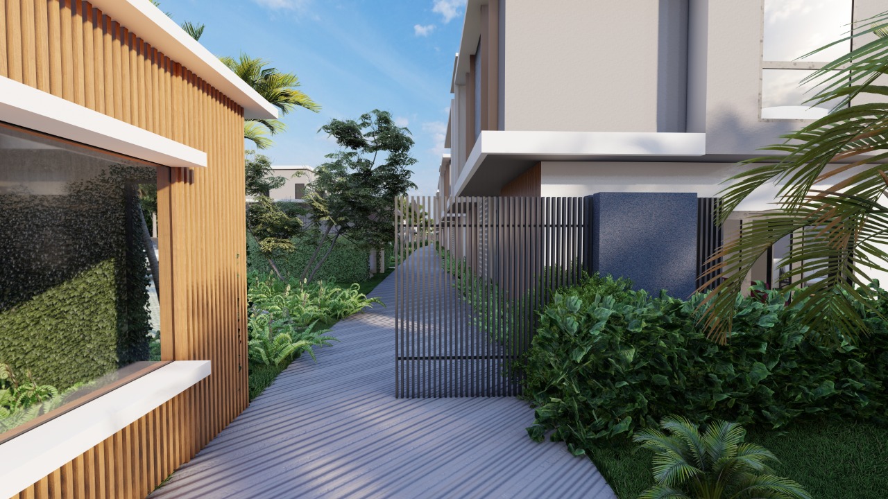 Allegra Park- Villas tipo townhouse proximo al Downtown de Punta Cana