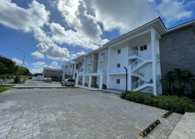 Apartamento listo con vista al campo de golf en Cocotal