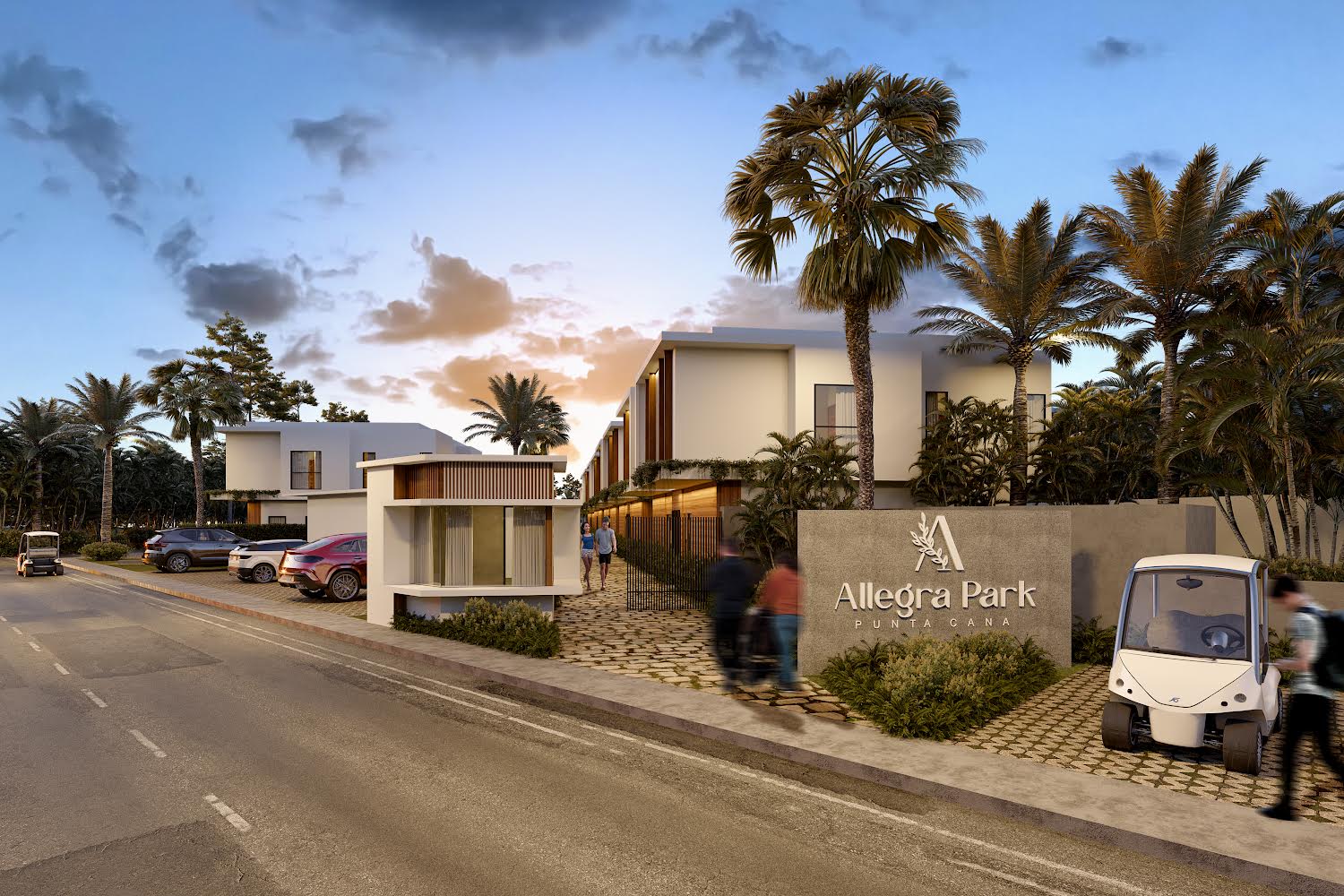 Allegra Park- Villas tipo townhouse proximo al Downtown de Punta Cana