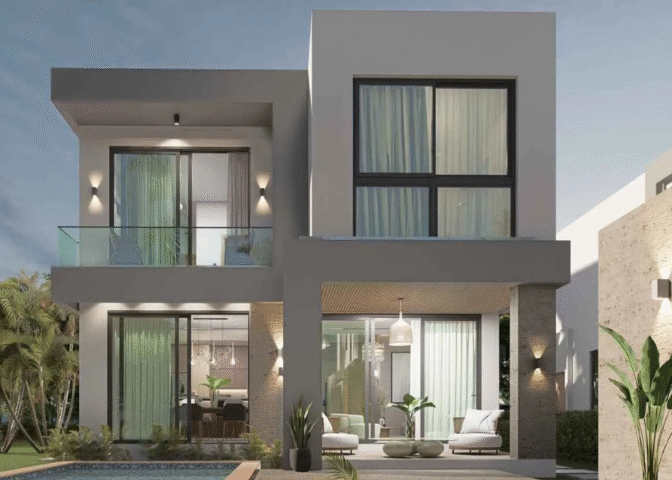Sun Village Residences at Vista Cana – hermosas villas individuales con piscina y linea blanca
