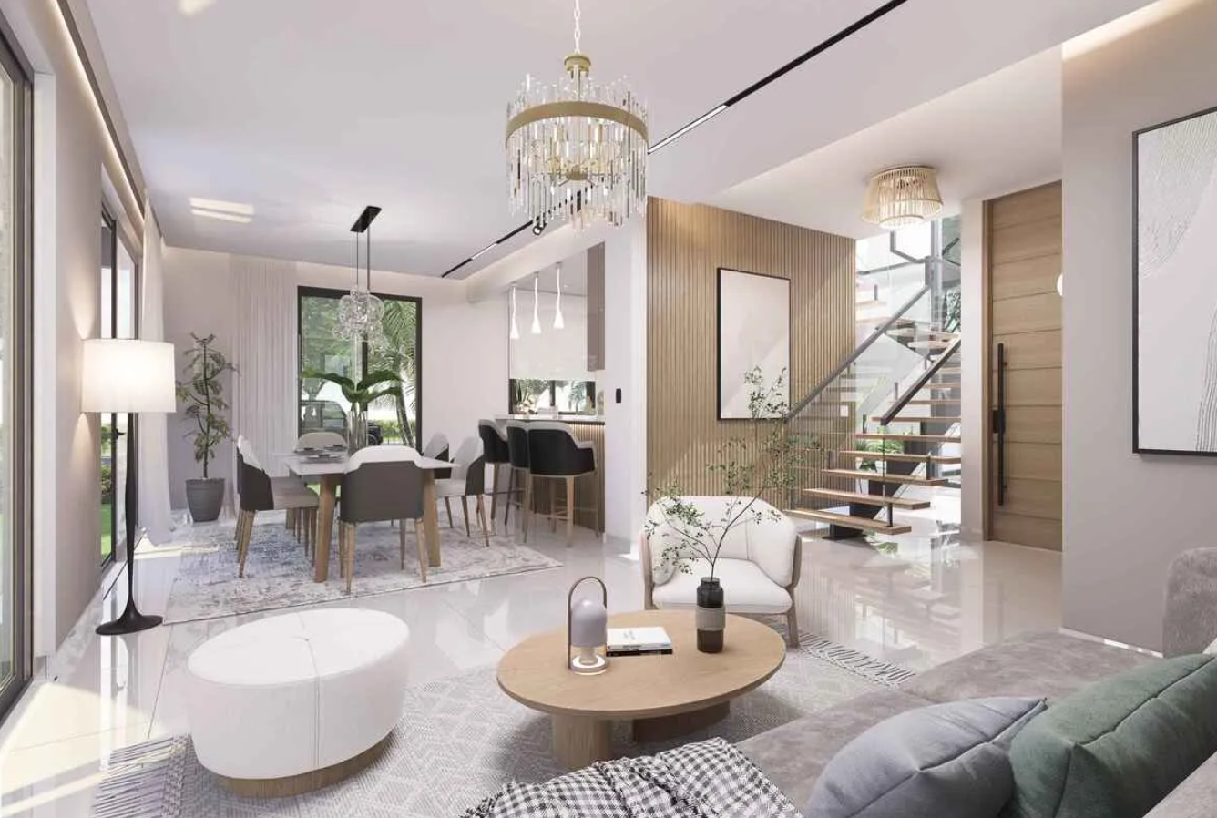 Sun Village Residences at Vista Cana – hermosas villas individuales con piscina y linea blanca