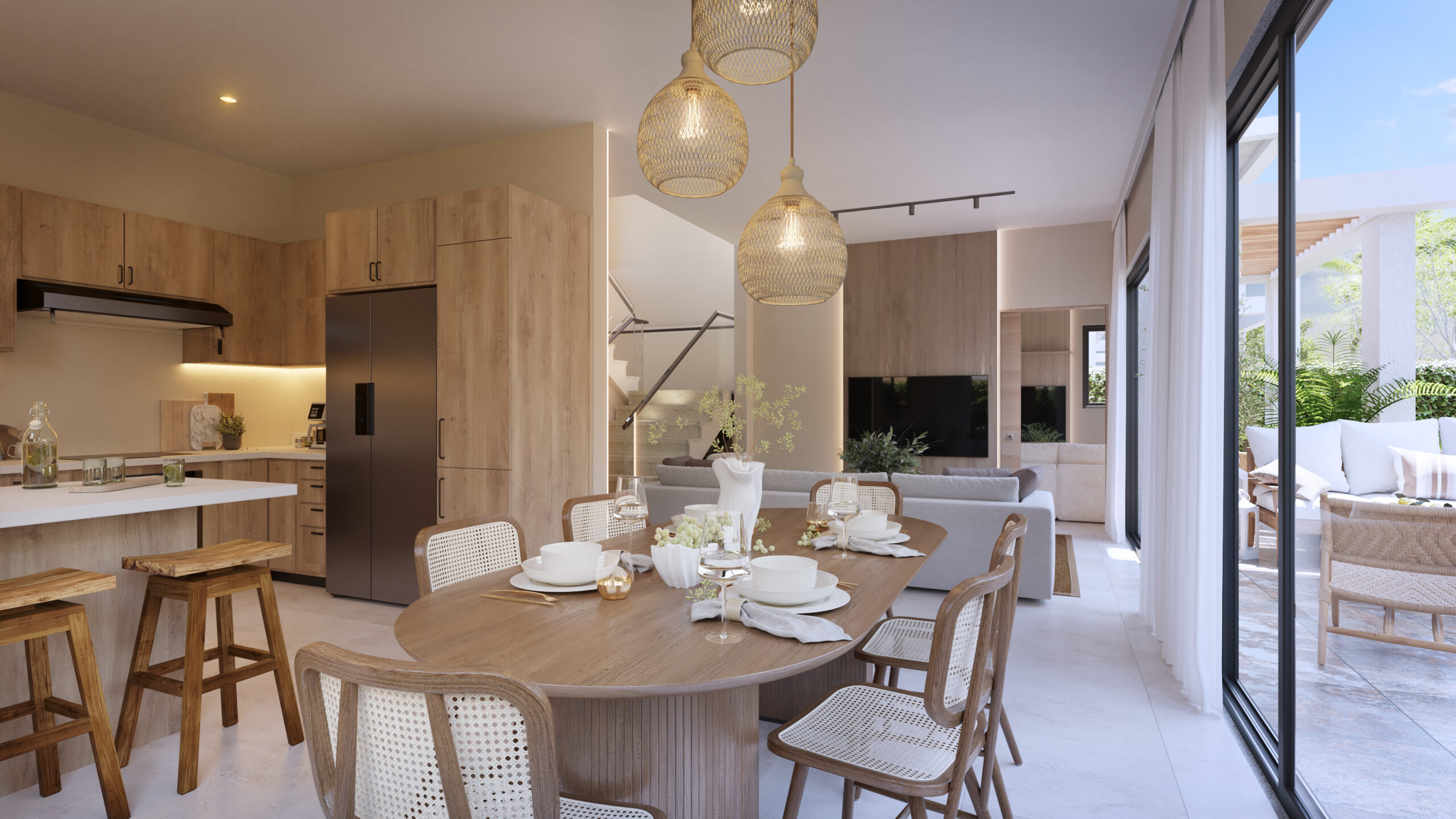 🌴 NAUTILUS BEACH RESIDENCES – Villas Individuales de Dos niveles a pocos minutos de la playa Arena Blanca- White Sand