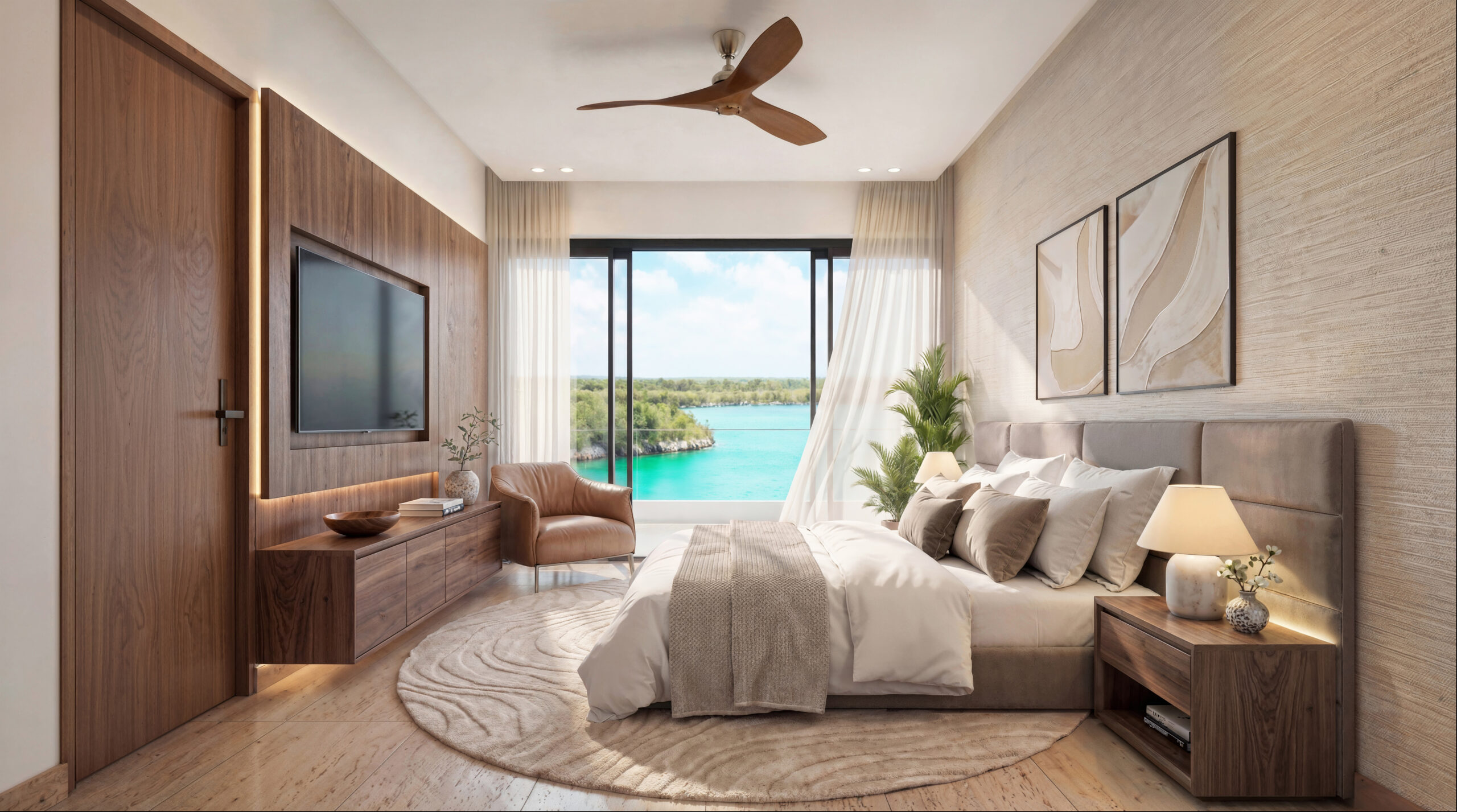 ABYA CAP CANA Apartamentos de lujo frente al Lago Azul con vistas al mar  de Cap Cana