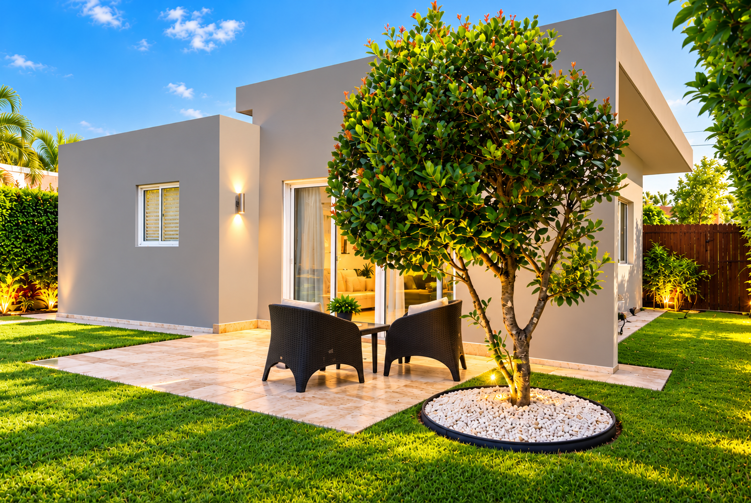 VILLA EN VENTA 3 HABITACIONES EN CIUDAD LA PALMA, PUNTA CANA-AMUEBLADA -LISTA